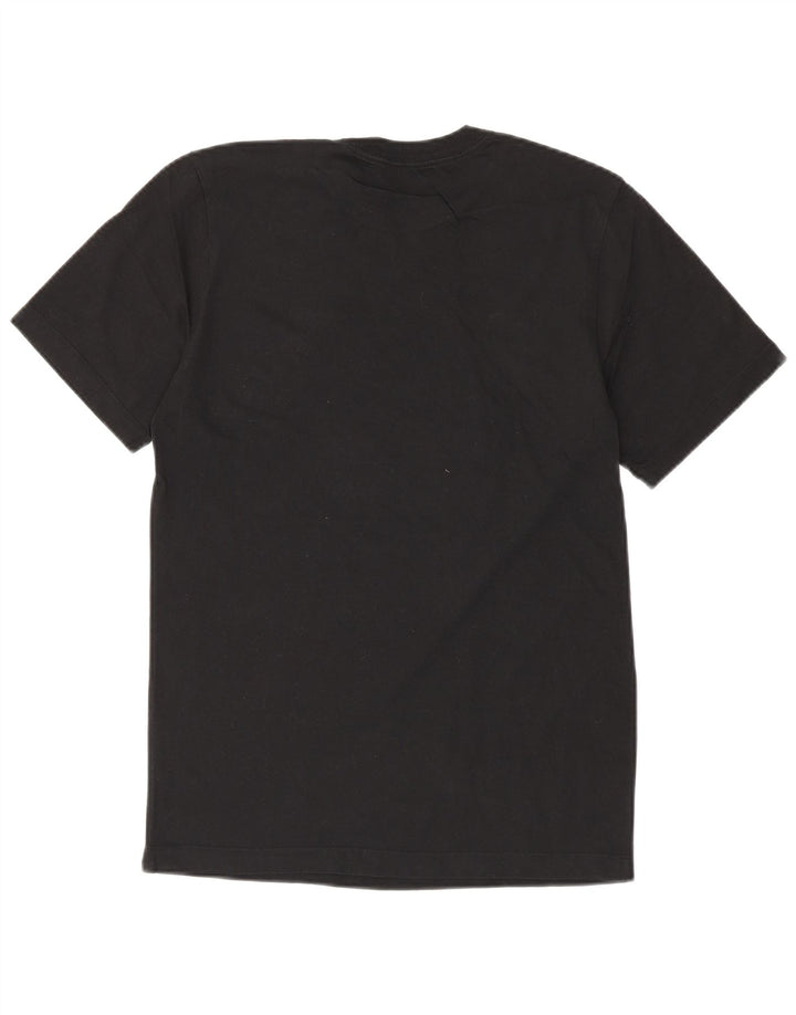 NIKE Mens Graphic T-Shirt Top Small Black Cotton