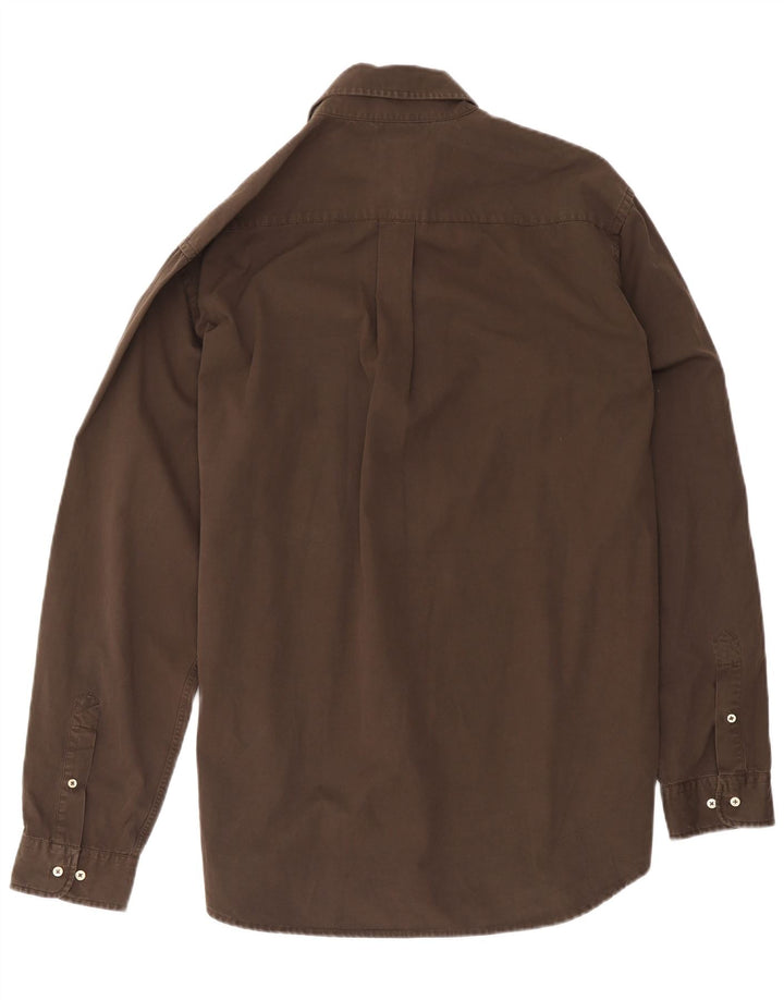 Murphy & Nye Herre Sailmakers Regular Fit skjorte 3XL brun bomuld