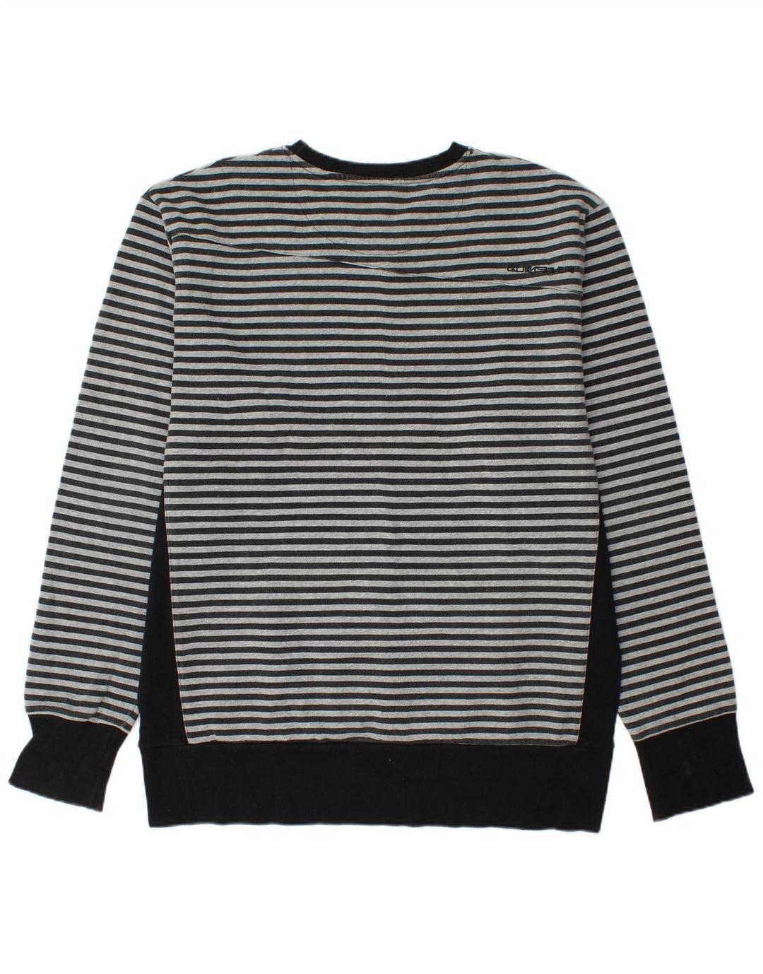 QUIKSILVER Sweatshirt til mænd XL sortstribet bomuld