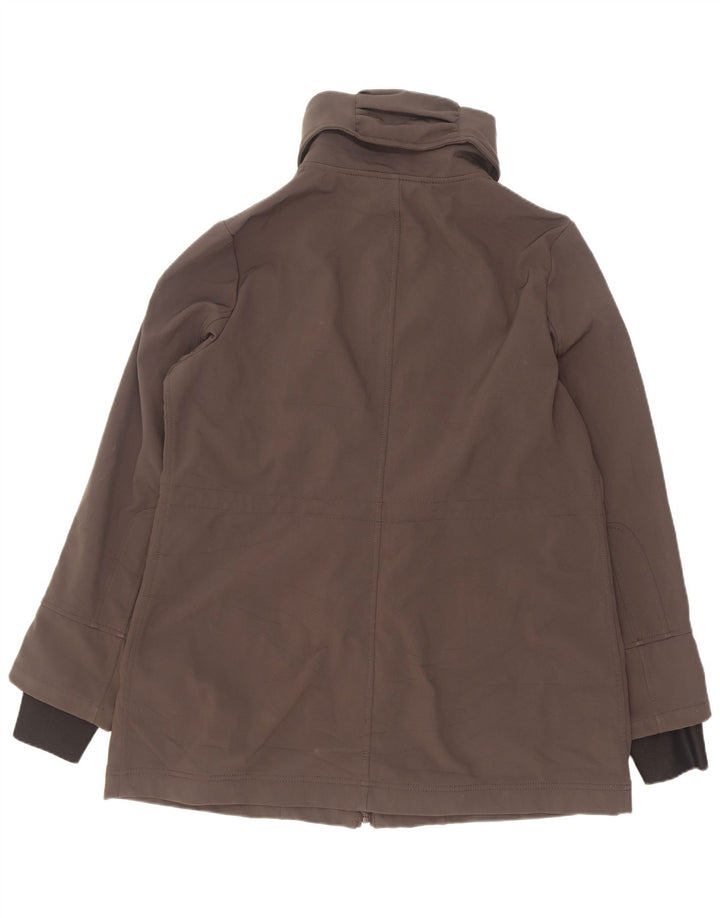Nautica Dame Sherpa Windbreaker Coat UK 18 XL Grå Polyester