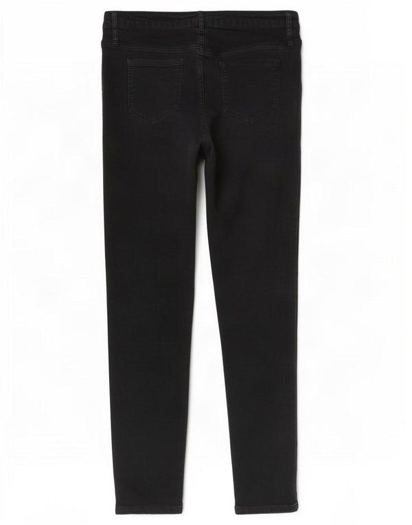 Fat Face Dame Jegging Jeans UK 16 Large W32 L27 Black Bomuld