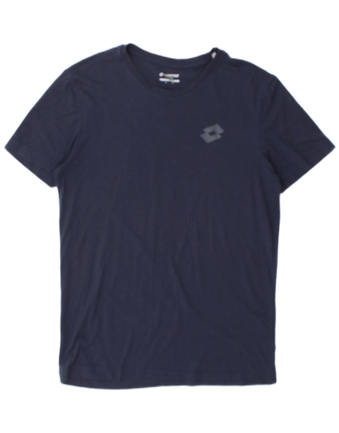 Lotto Herre T-Shirt Top Stor Marineblå Bomuld