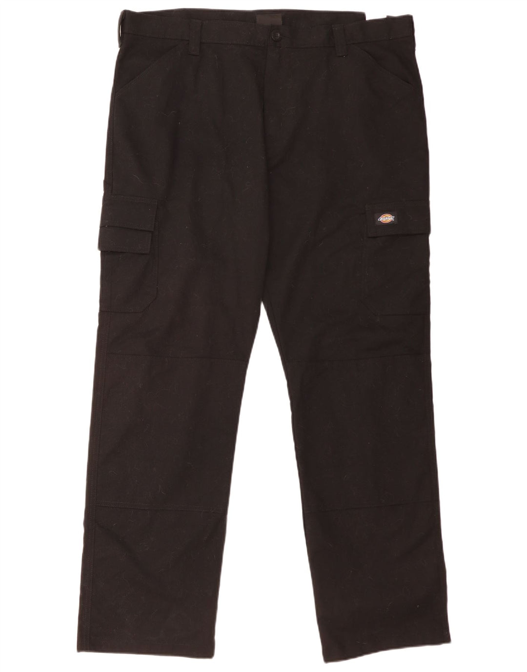Dickies Herre Straight Cargo Bukser W40 L32 Sort Polyester