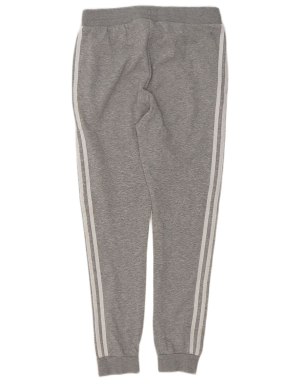 Adidas Drenge Træningsdragt Bukser Joggers 13-14 År Grå Bomuld