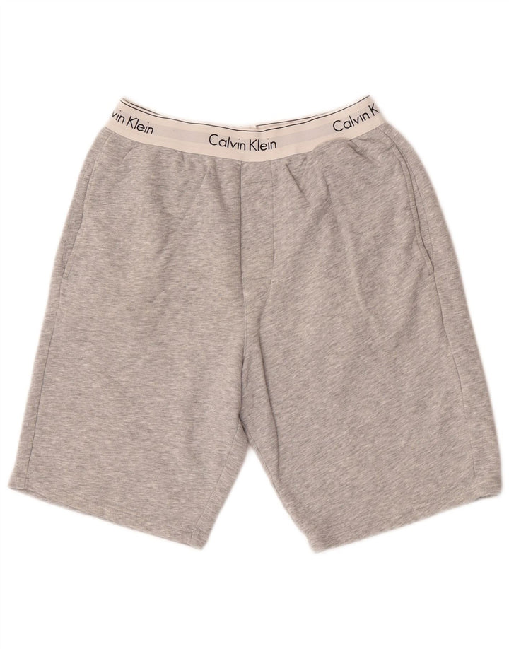 Calvin Klein Herre grafiske sportsshorts Små grå bomuld