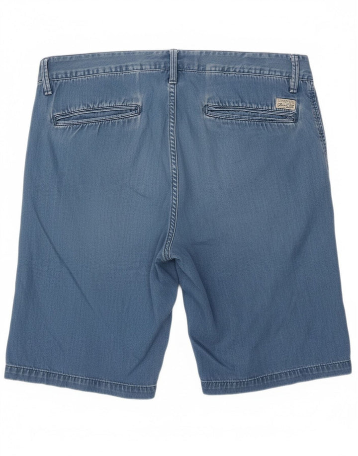 Scotch & Soda Denim Shorts til mænd W32 Medium Blue Bomuld