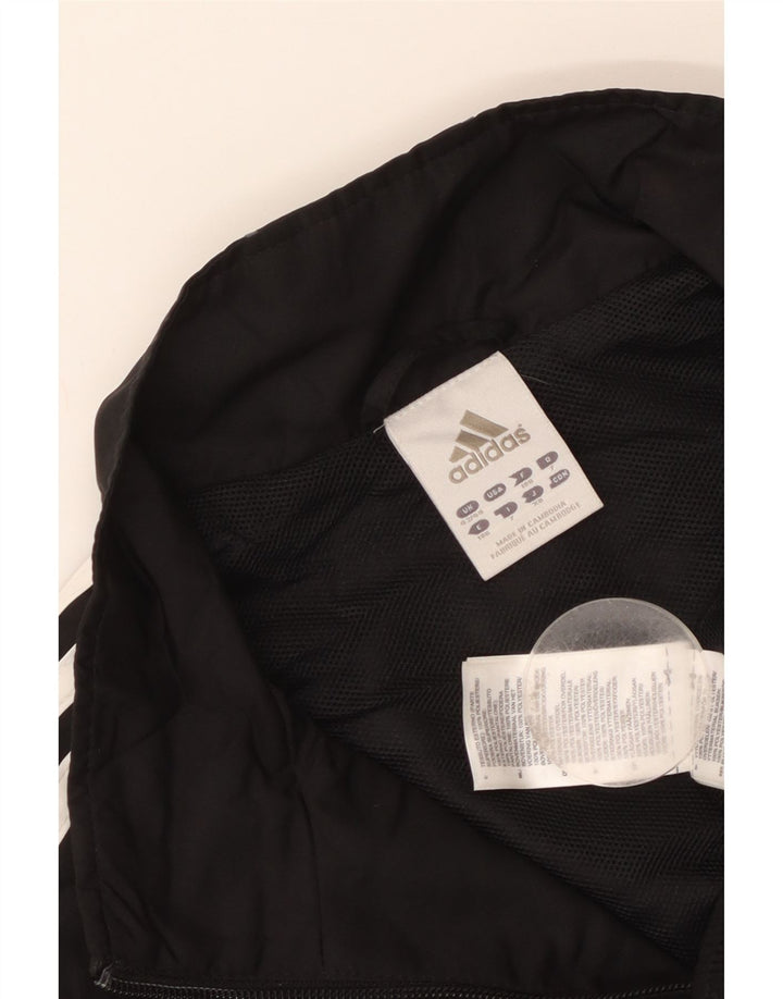 Adidas Træningsdragt til mænd Top jakke UK 42/44 Large Black Colourblock Polyester