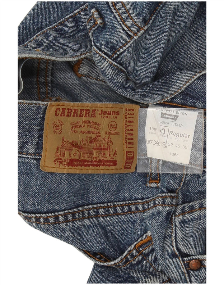 Carrera Mens 700 Regular Slim Jeans W36 L34 Blå Bomuld