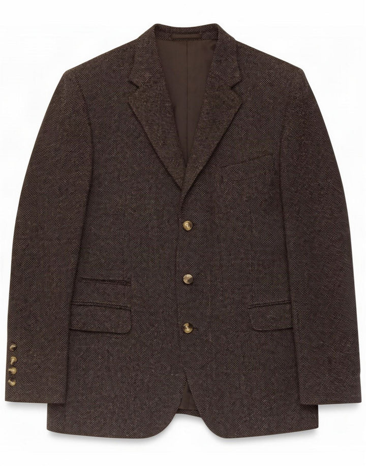 OVS Herre 3-knaps blazerjakke IT 54 2XL Grå Viscose