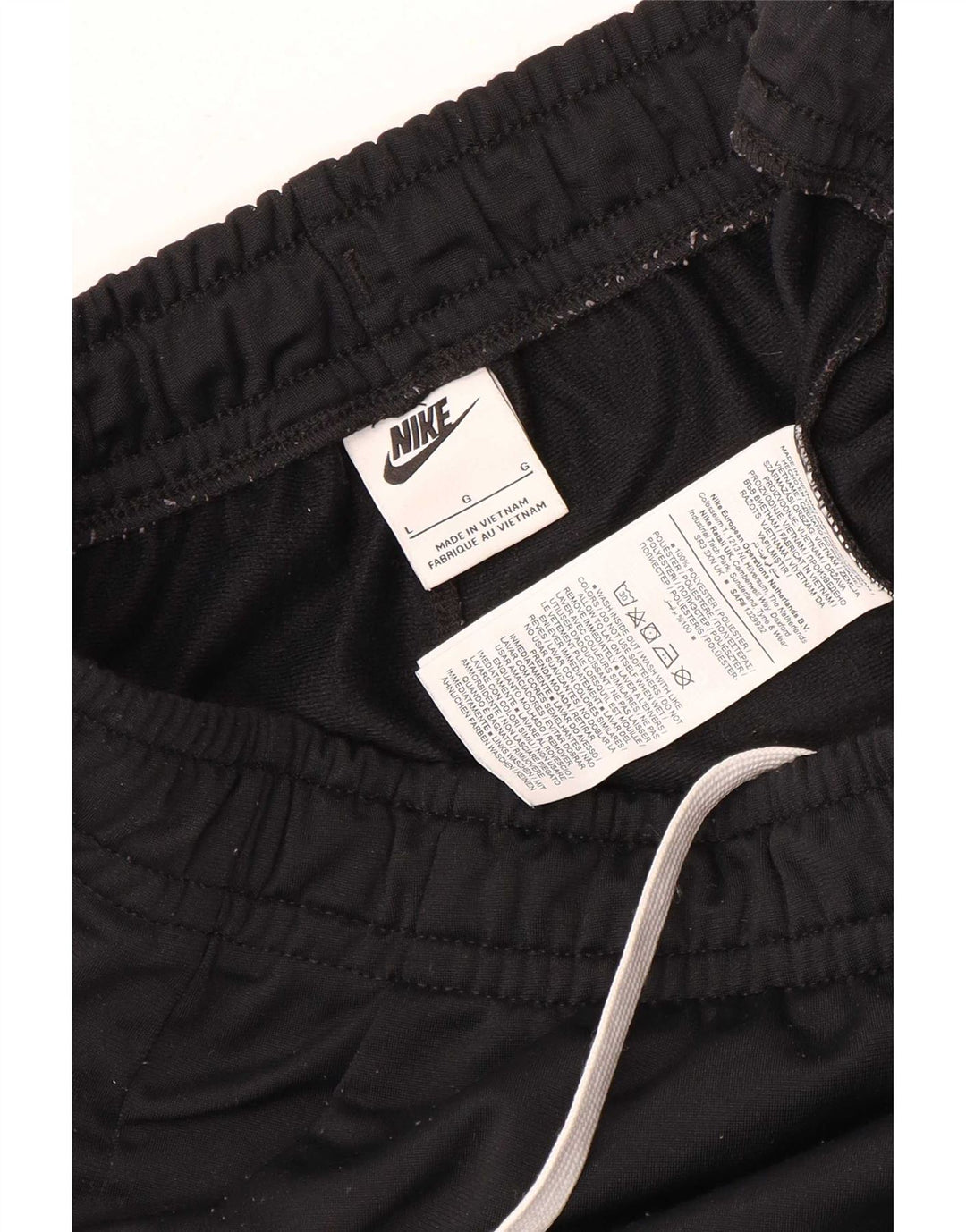 Nike Træningsdragt bukser til mænd Joggers Large Sort Colourblock Polyester