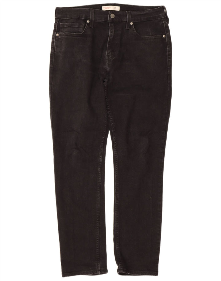 Levi's Herre Signature Slim Jeans W33 L30 sort bomuld