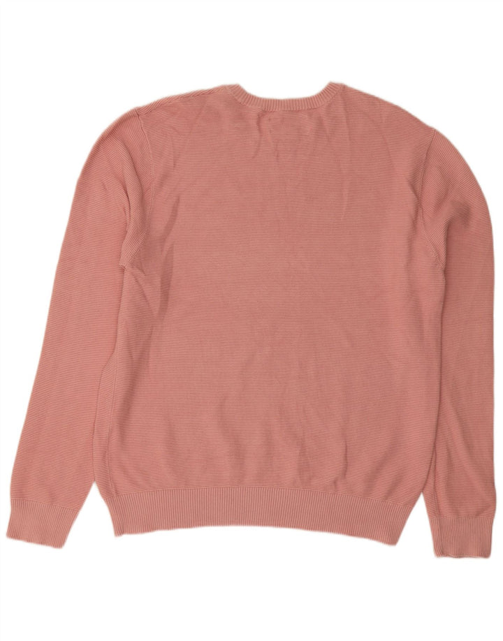 Penguin Herre Crew Neck Jumper Sweater XL Pink Bomuld