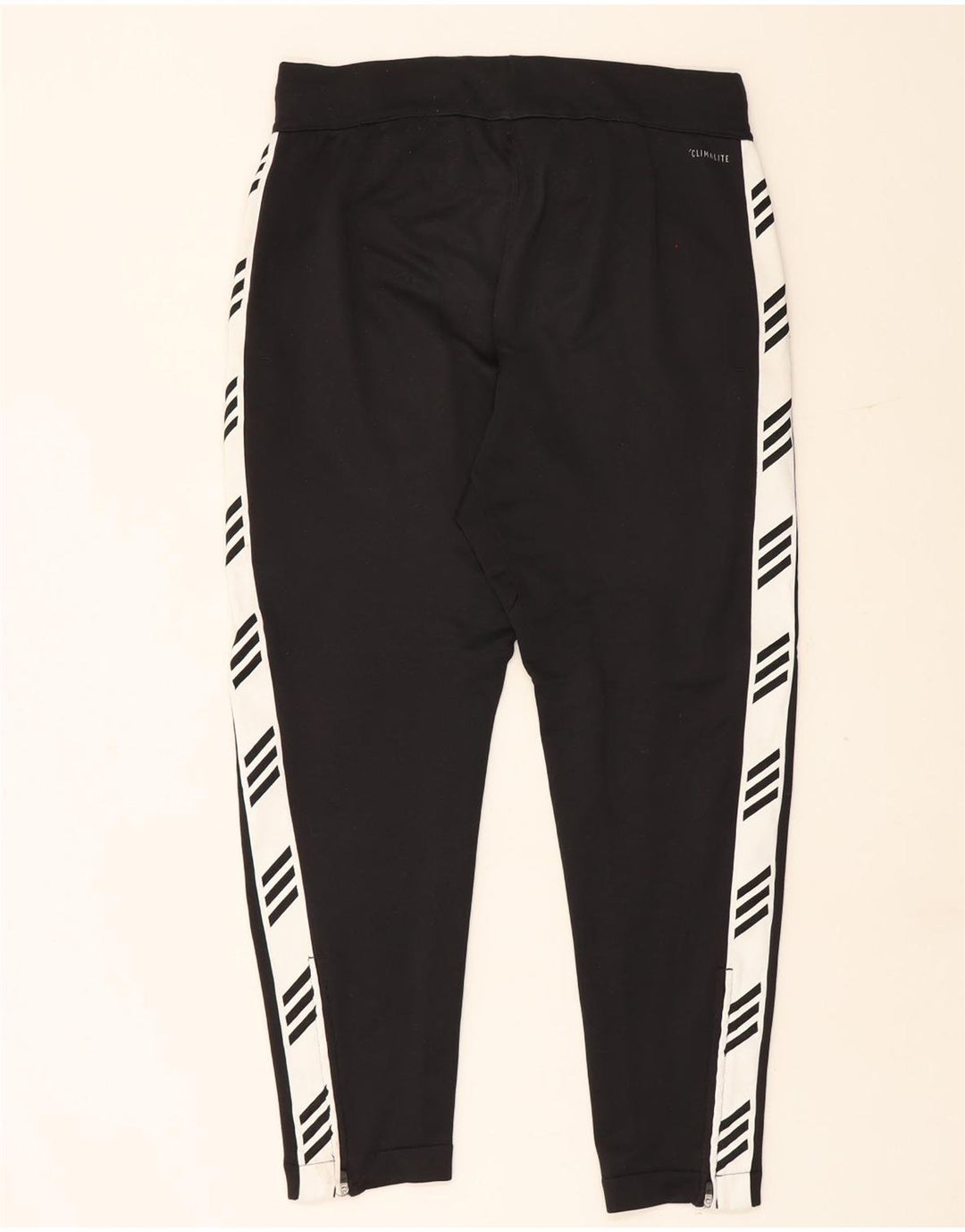 Adidas Herre grafisk træningsdragt Bukser Medium Sort Colourblock Polyester