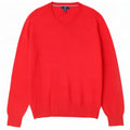 Gap dame V-hals sweater stor rød bomuld