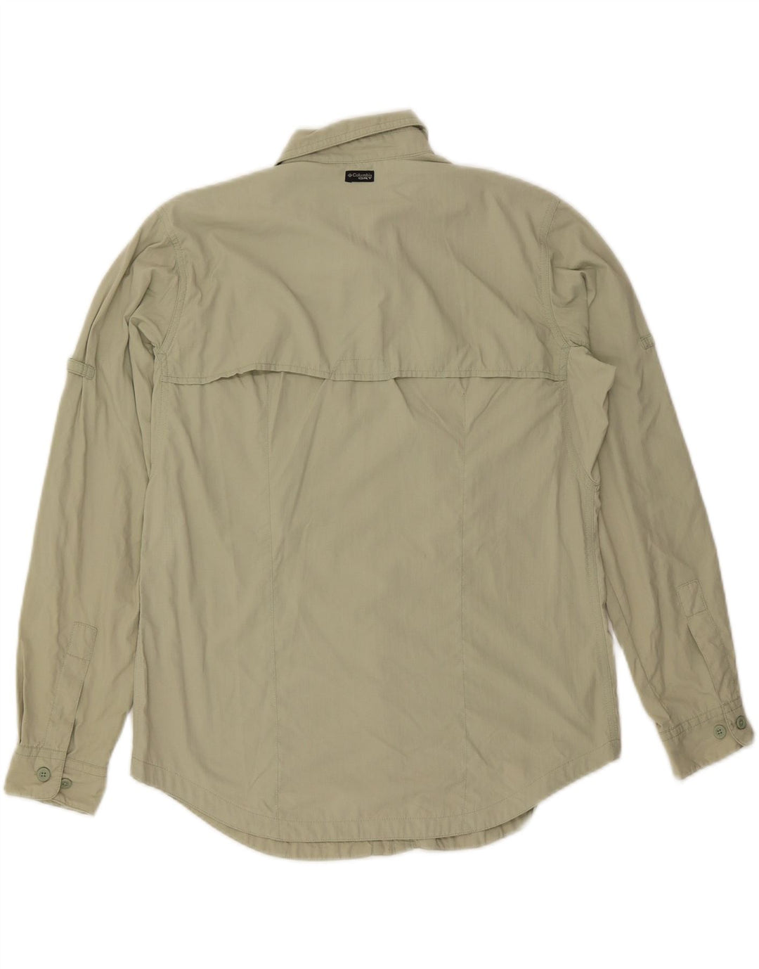 Columbia Dameskjorte UK 14 Medium Khaki Nylon