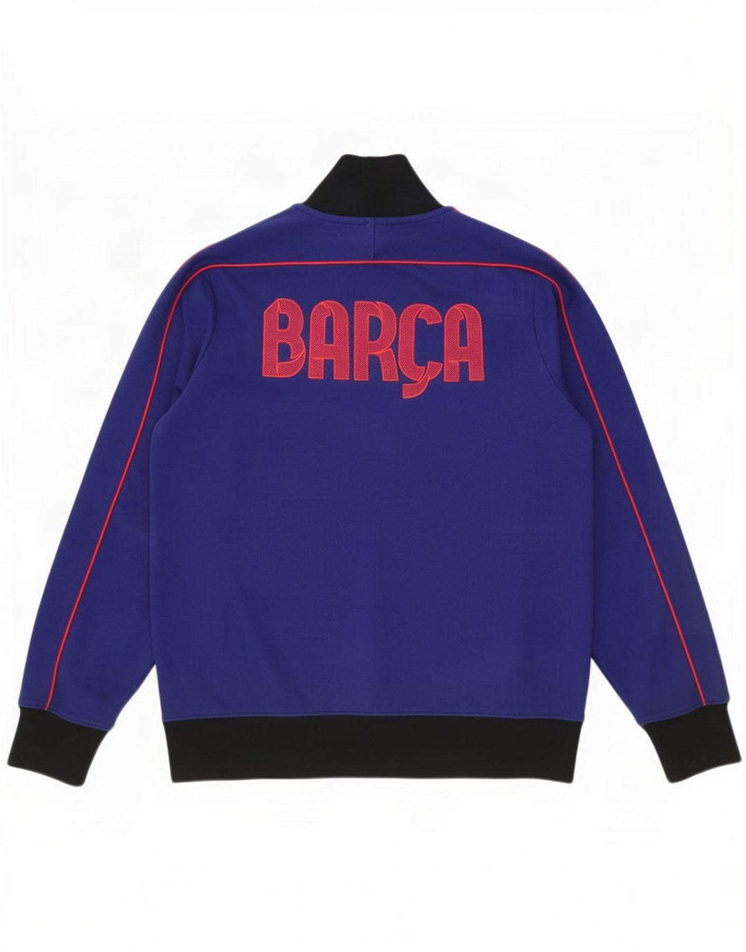 Nike Herre Barcelona Grafisk træningsdragt Topjakke Stor Blå Colourblock