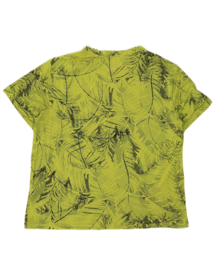 Dkny Herre Grafisk T-Shirt Top Medium Grøn Blomster