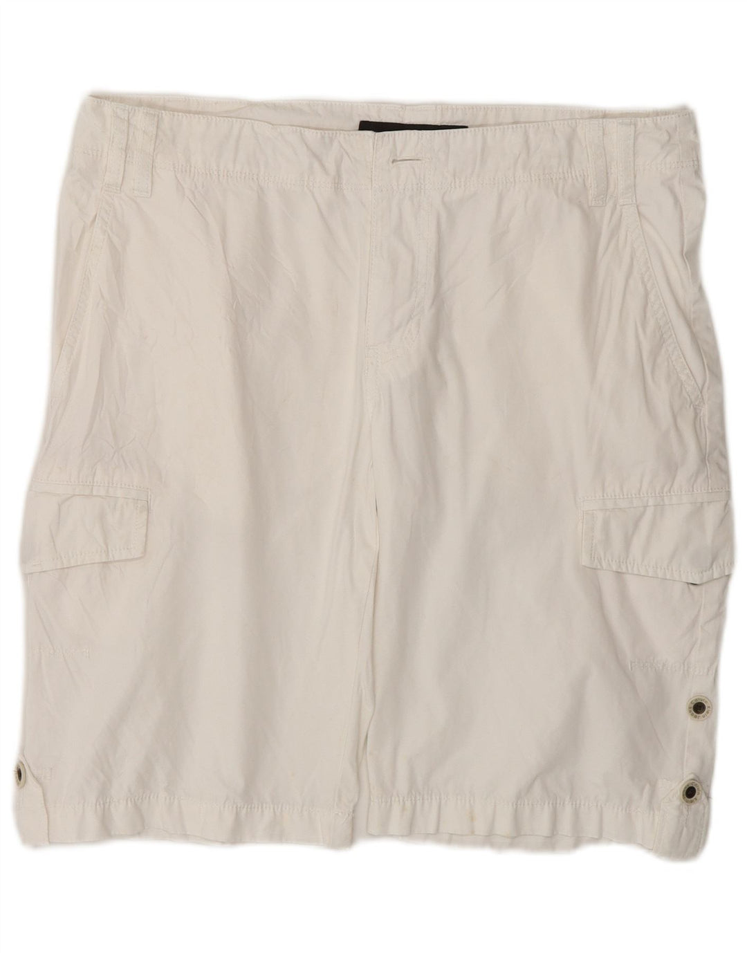 Calvin Klein Herre Cargo Shorts W32 Medium White Bomuld