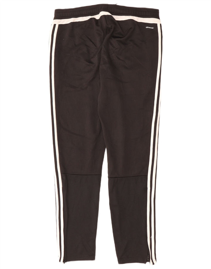 ADIDAS Climacool træningsdragtsbukser til kvinder UK 16/18 Stor sort polyester