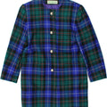 JIMMY HOURIHAN Womens Longline Blazer Jacket UK 10 Small Green Check Vintage Jimmy Hourihan and Second-Hand Jimmy Hourihan from Messina Hembry 