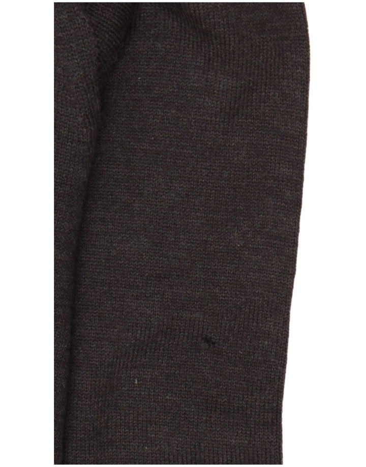 Pringle Dame Oversized Cardigan Sweater IT 46 Stor sort lammeuld