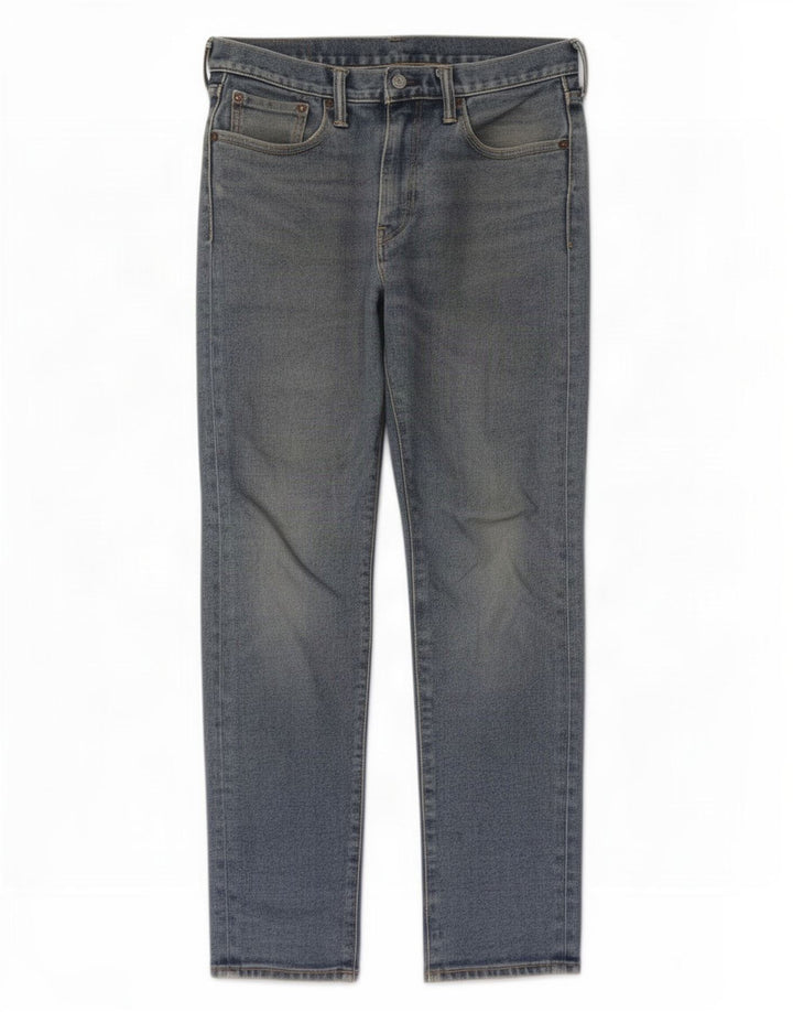 Levi's Herre 522 Straight Jeans W30 L30 Blå Bomuld