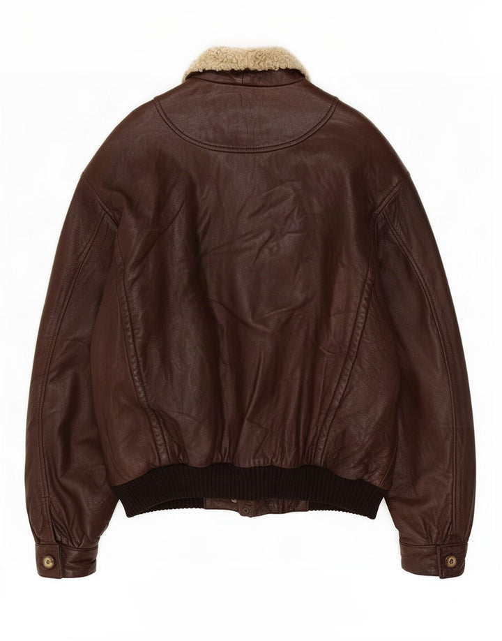 Conrad Dame Læderjakke IT 48 XL Brun