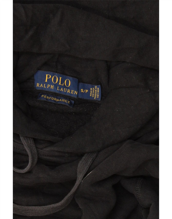 POLO RALPH LAUREN Oversized hættetrøje til kvinder UK 10 Small Black