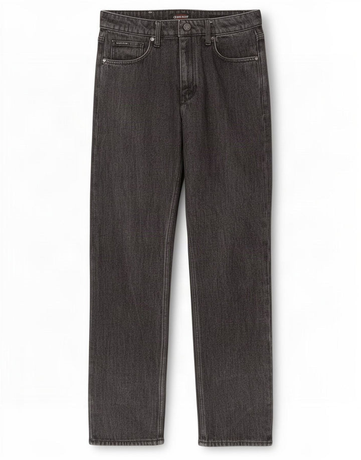 Guess Straight Jeans til mænd W32 L32 Sort bomuld