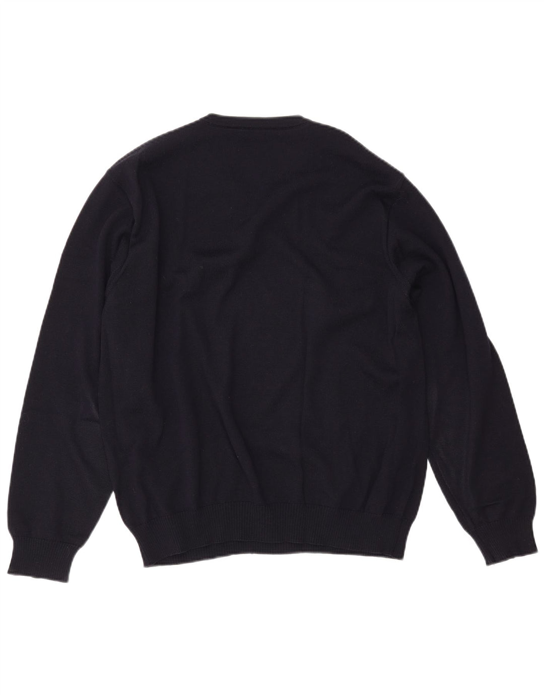 MARZ Herre V-hals sweater IT 52 Stor marineblå uld