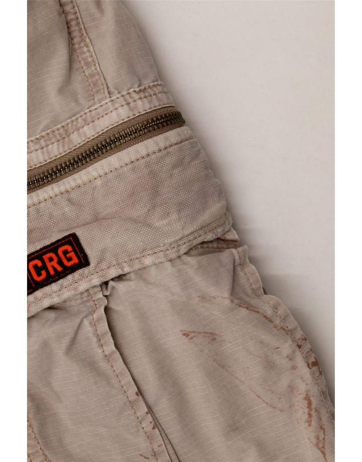Superdry Cargo Shorts til mænd W36 Large Beige Bomuld