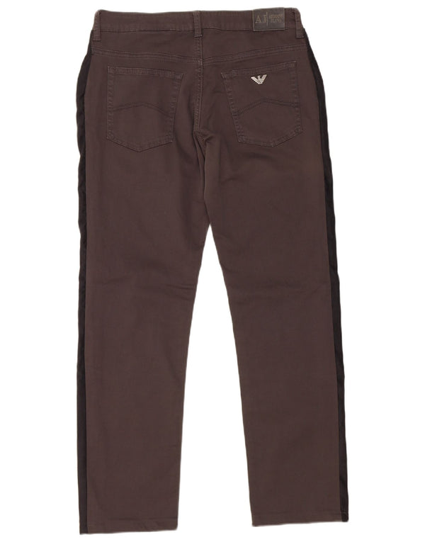 Armani Piger Lige Casual Bukser 14-15 år W29 L28 Grå Colourblock