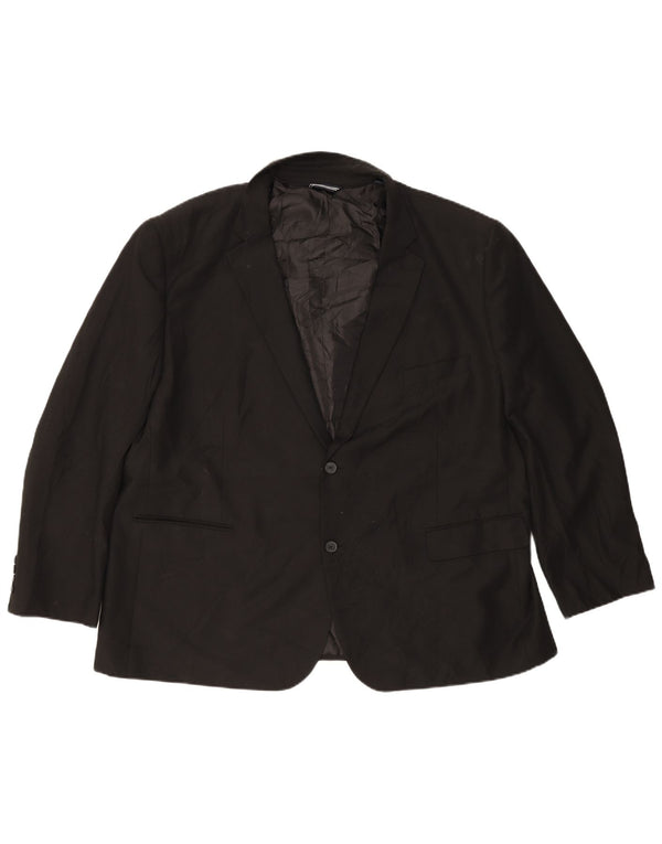 Nautica Herre 2-knaps blazerjakke IT 52 XL Sort Polyester