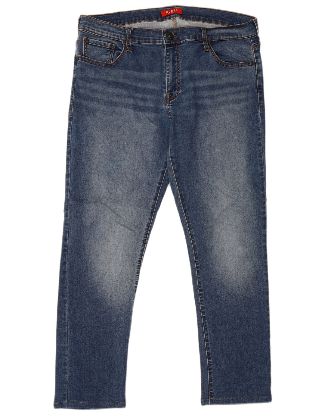 Guess Slim Jeans til mænd W36 L28 blå bomuld