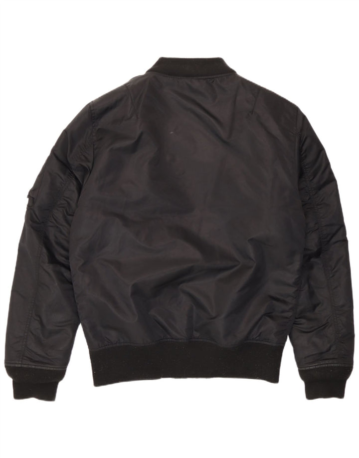 Superdry Herre The Rookie Bomber Jacket UK 40 Large Black