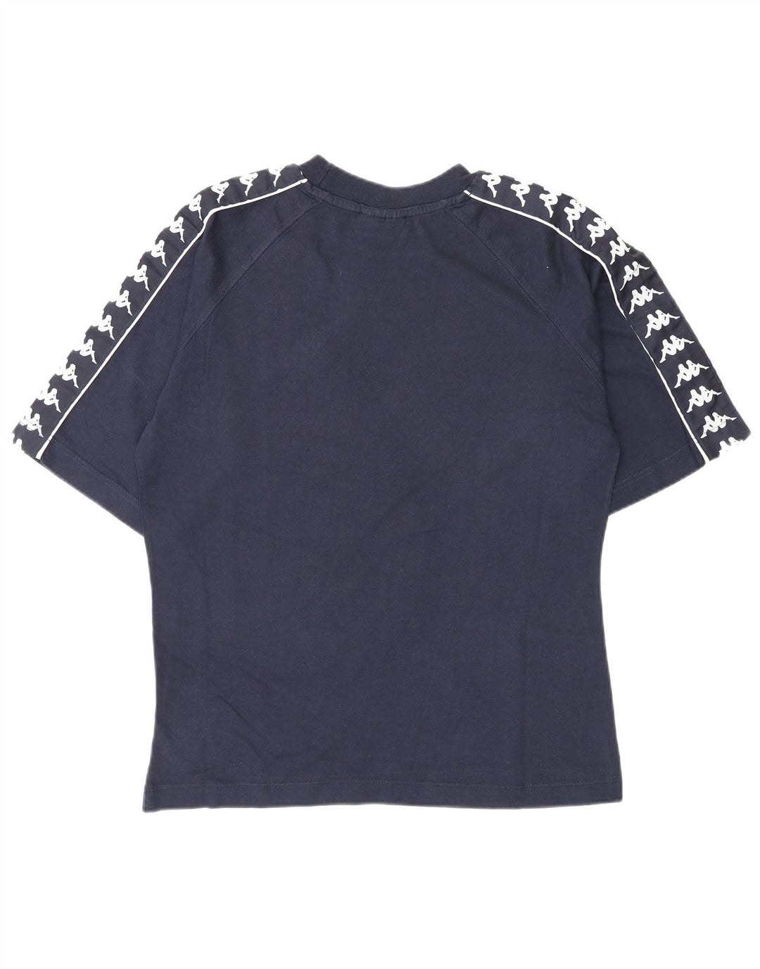 Kappa Herre Grafisk T-Shirt Top Stor Marineblå