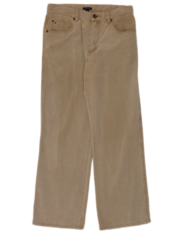 Tommy Hilfiger drenge fløjlsbukser 15-16 år W30 L28 Beige bomuld