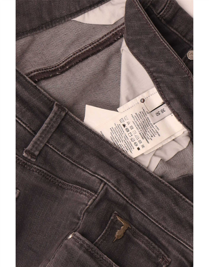 Trussardi Lige Jeans til kvinder W36 L29 Grå Bomuld