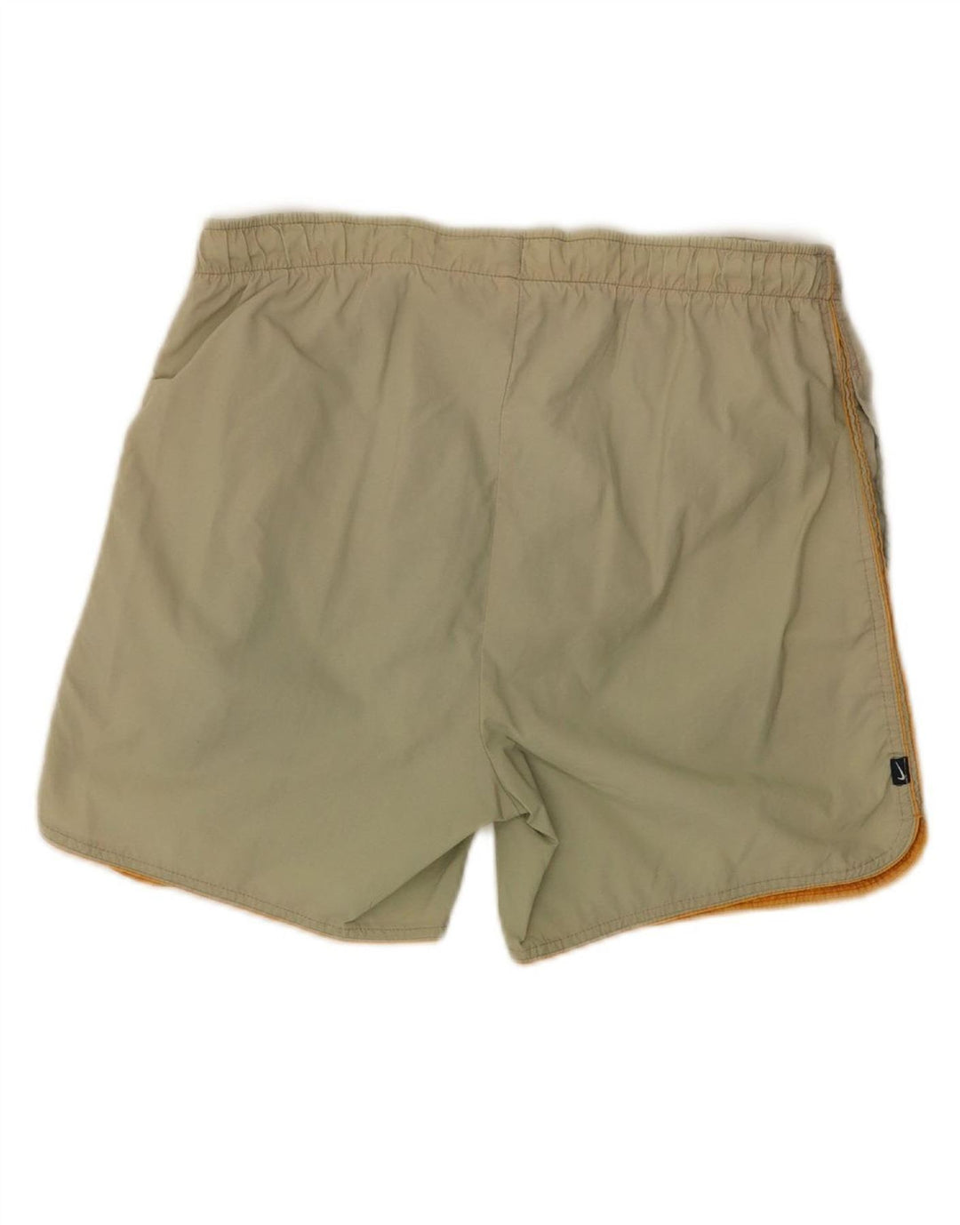 NIKE Mens Sport Shorts UK 36/38 Small Khaki Vintage Nike and Second-Hand Nike from Messina Hembry 