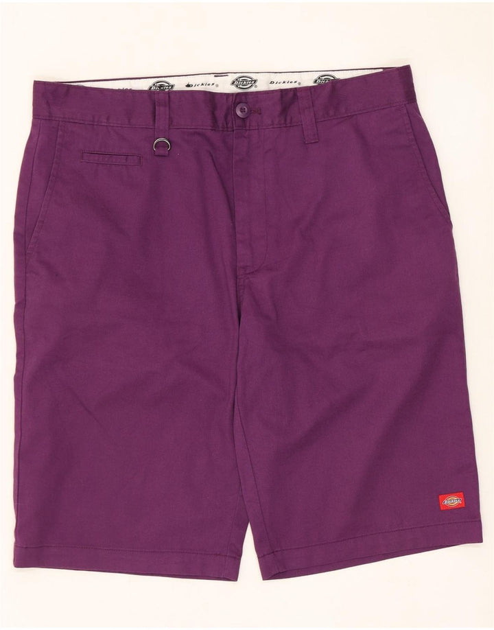 Dickies Chino Shorts til kvinder XL W36 Lilla polyester