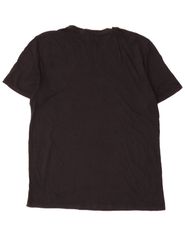 Hurley Herre Grafisk T-Shirt Top Stor Sort