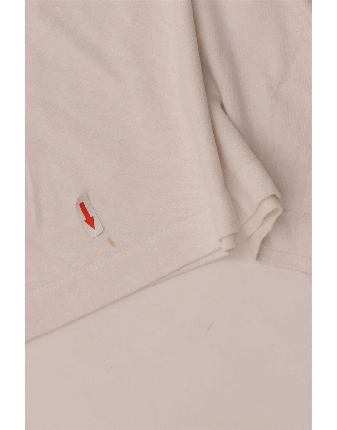 Zara Womens Crop Oversized T-Shirt Top UK 10 Small White Bomuld