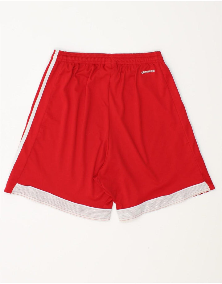 ADIDAS Climacool Sportsshorts til mænd Small Red Colourblock Polyester