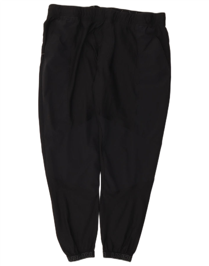Under Armour Herre grafisk træningsdragt Bukser Joggers 2XL Sort Polyester