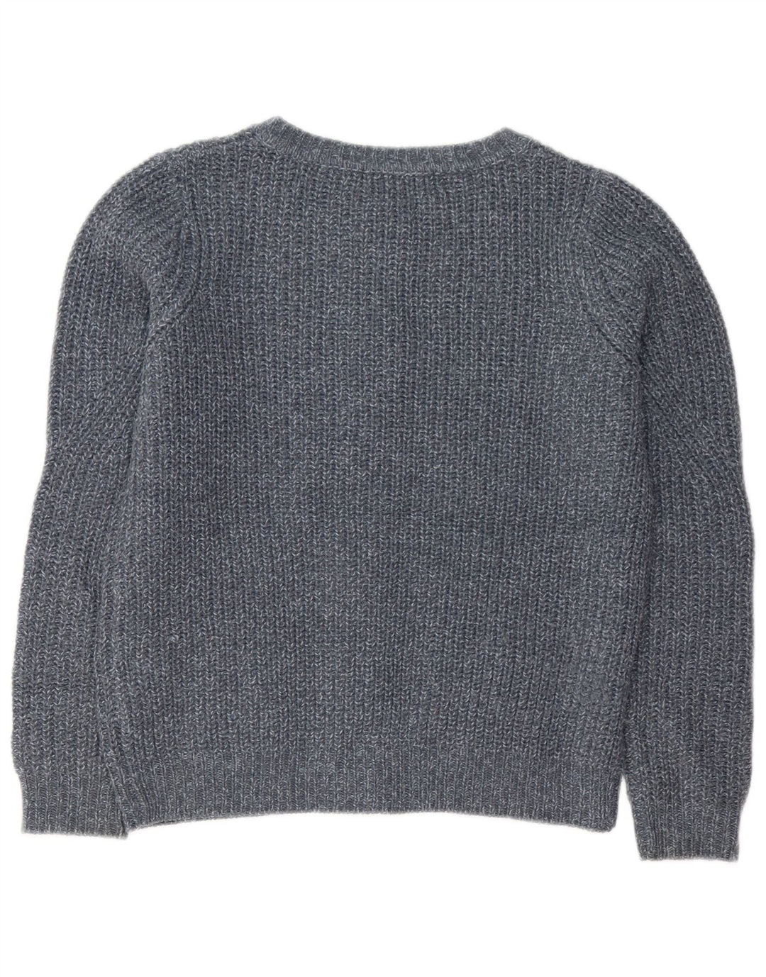 Marks & Spencer Dame Cardigan Sweater UK 10 Small Grey Flecked Acryl