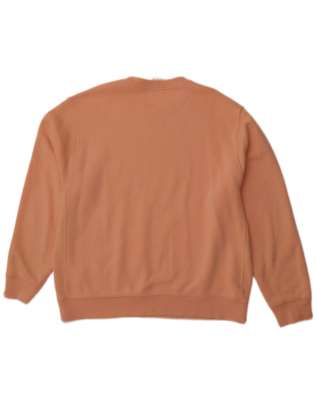 NIKE sweatshirt til mænd, stor orange bomuld
