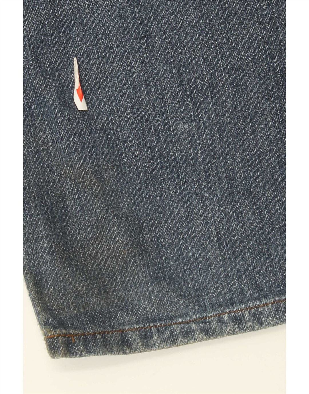 Calvin Klein Straight Jeans til mænd W32 L30 Blå Bomuld