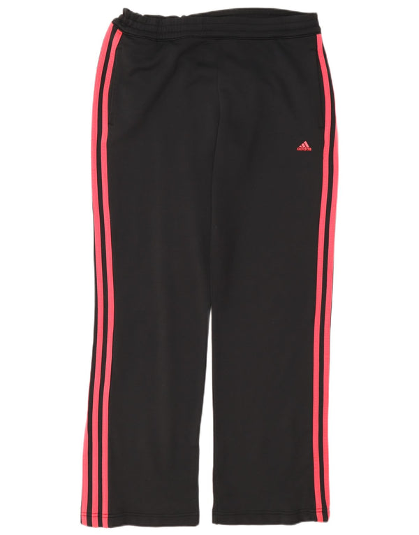 Adidas Træningsdragtsbukser til kvinder UK 12 Medium Sort Polyester