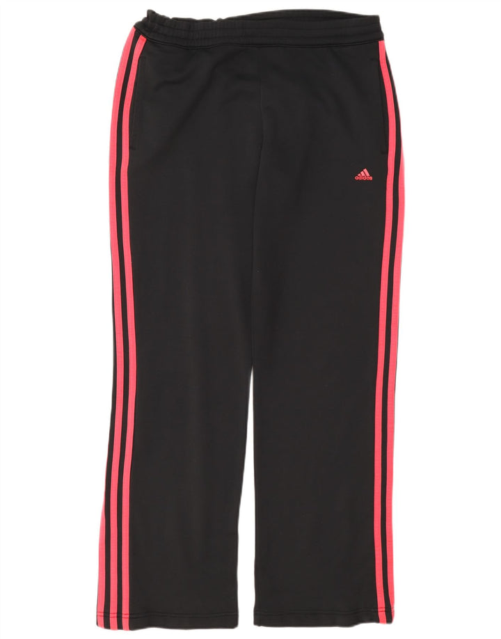 Adidas Træningsdragtsbukser til kvinder UK 12 Medium Sort Polyester