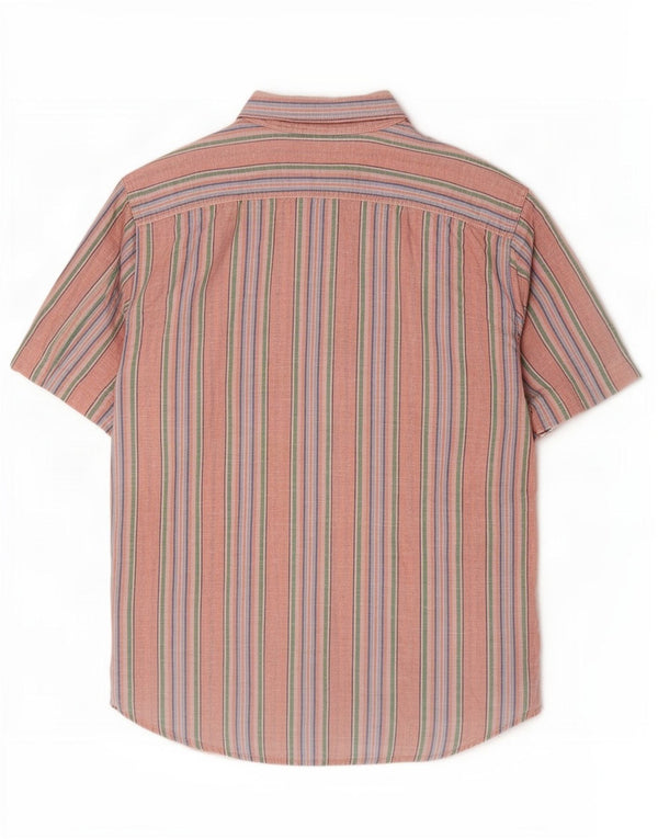Levi's Standard kortærmet skjorte til mænd, lille pink stribet linned